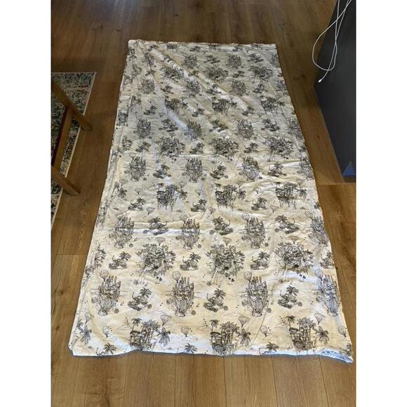 Spoonflower Full/Queen Treehouse Toile Duvet Cover by lizlovin